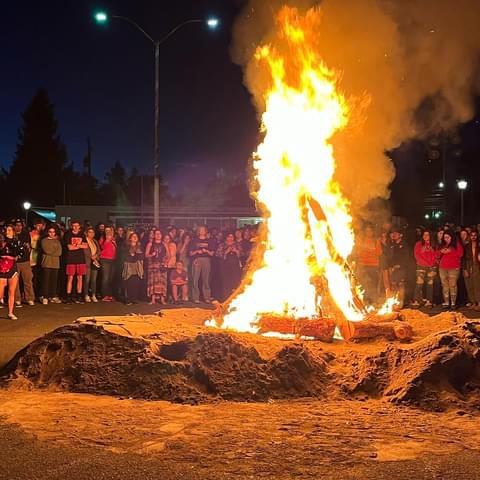 EWU Homecoming 2023 Bonfire